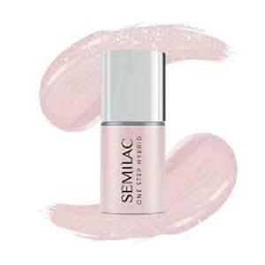 Semilac One Step Gel Lak S257 Naked Glitter Rose, 5 ml
