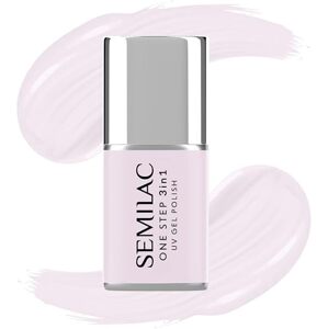 Semilac One Step UV Nail Polish S252 Milky Pink 5ml