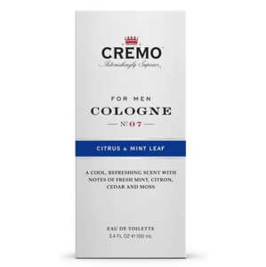 CREMO Cologne Citrus & Mint Leaf EDT, 100 ml