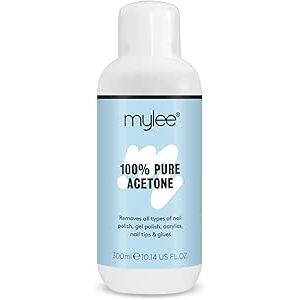Mylee 100% čistý acetonový gelový odstraňovač laku na nechty 300ml