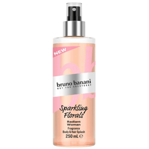 Bruno Banani Sparkling Florals Tělová a vlasová parfémová mlha, 250 ml