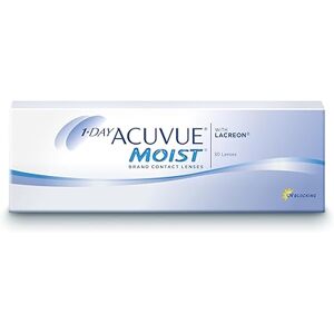 Acuvue 1-denní vlhké kontaktní čočky, měkké, čiré, 30, BC 8,5 mm, DIA 14,2 mm, -6,5 dioptrií