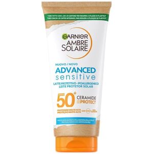 Garnier Ambre Solaire Advanced Sensitive  Ceramide Protect ochranné mléko SPF50+, 175 ml