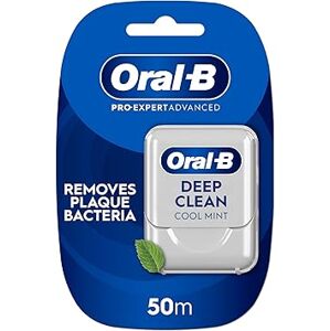 Voskovaná zubní nit Oral-B Pro-Exper  Odstraňuje plak  Cool Mint Flavor - 50 m