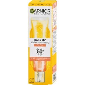 Garnier Skin Naturals Vitamin C denní rozjasňující UV fluid SPF 50+glow, 40 ml