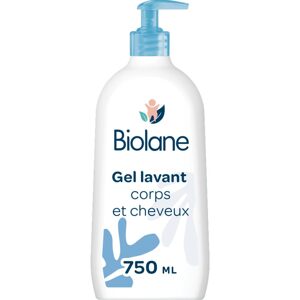 BIOLANE - 2v1 dětský sprchový gel na tělo a vlasy - 750 ml