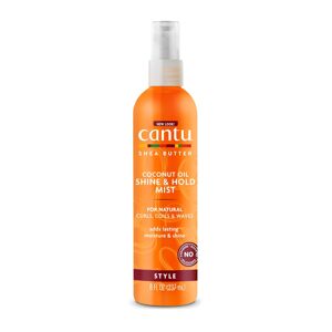 Cantu Coconut Oil Shine & Hold Mist s bambuckým máslem pro přírodní vlasy 237 ml
