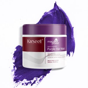 Karseell maca power fialová maska na vlasy 500 ml-poškozená plomba