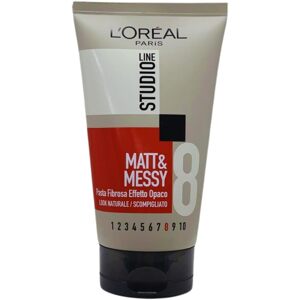 L'Oréal L'OREAL STUDIO LINE MATT & MESSY Vláknitá pasta na vlasy Matt Effect Natural Look 150 ml