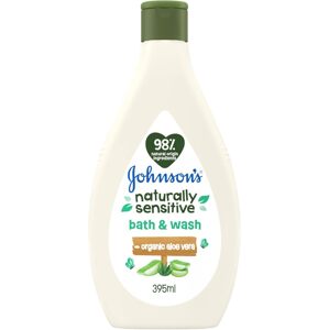 Johnson&Johnson Johnson's Baby Naturally Sensitive Bath & Wash,  bez slz 395ml