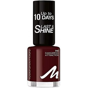 Lak na nehty 740 Manhattan Last & Shine, 8 ml