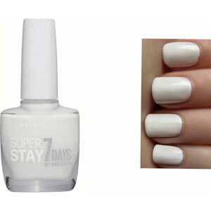 Maybelline, Super Stay, Lak na nehty, odstín 71 Pure white, 10 ml