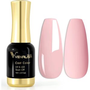 VENALISA Gelový lak na nehty, 12 ml Nude pink 1004