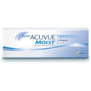 1 Day ACUVUE MOIST pro ASTIGMATISMUS čočky 30 ks -1.00-neúplné balení