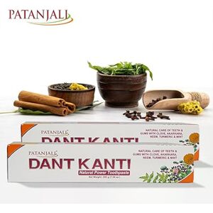 PATANJALI Dant Kanti zubní pasta 100g +20g extra poškozená krabička