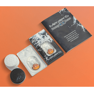 MERALENS Soft Contact Lenses - Anime Yellow (0.00)