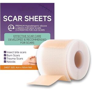 Ximonth SCAR SHEETS Silikonové fólie na jizvy  (4 cm x 150 cm role)
