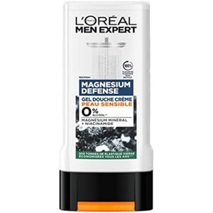 L'Oréal Paris Men Expert Magnesium Defense sprchový gel pro citlivou pokožku 0% 300 ml