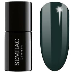 Semilac UV lak na nehty Hybrid 422 Deep Forest Green 7 ml