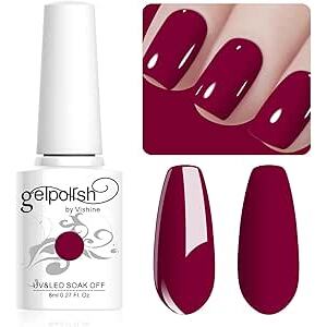 Vishine ​Gelový lak na nehty Vishine, 8 ml, odstín WineRed L079