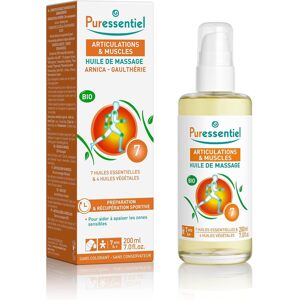 Puressentiel Organický masážní olej Arnica Gaultheria na klouby a svaly 200 ml