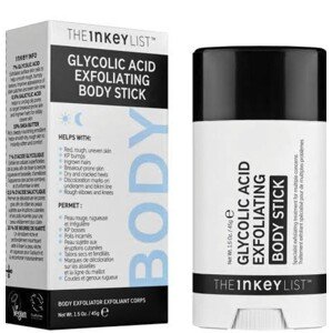 The INKEY LIST Exfoliační tyčinka na tělo s kyselinou glykolovou 45 g