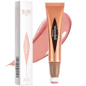 Lakerain Blush Beauty Tekutá tvářenka na konturování líček s polštářkovým aplikátorem, 12ml