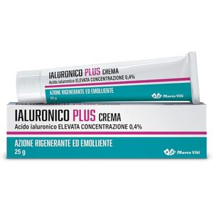 Marco Viti - Ialuronico Plus krém, 25 g,  vysoce koncentrovaná kyselina hyaluronová 0,4 %,