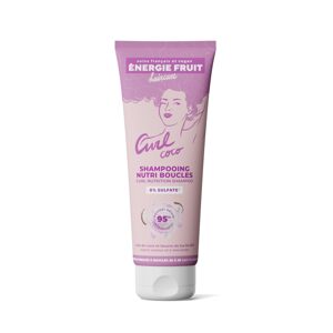 ENERGIE FRUIT Bezsulfátový šampon BIO kokosové a bambucké máslo pro silné kudrnaté vlasy 250 ml