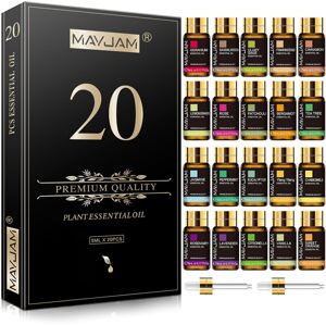 MAYJAM Sada esenciálních olejů 20 kusů x 5 ml - neúplné balení 18 ks