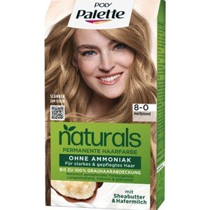 Schwarzkopf Palette NATURALS Color Creme Barva na vlasy Naturals 8-0 světlá blond