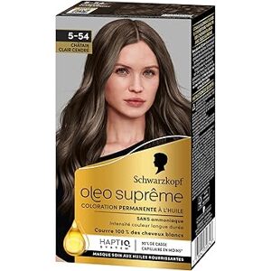 Schwarzkopf – Oleo Suprême – 5-54 Svetlo popolavo hnedá