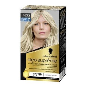 SCHWARZKOPF OLEO SUPREME Permanentní barva na vlasy 12-00 Ultra světlá přírodní blond
