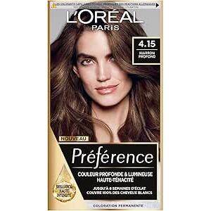 L'ORÉAL PARIS Preference Odstín: Marron 4.15, hnědá