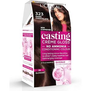 L'Oréal Paris Casting Crème Gloss, 323 -  odstín: tmavá čokoláda