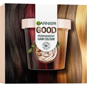 Garnier GOOD Sada pro trvalou obnovu vlasů, 7.12 Sweet Latte-poškozená krabice