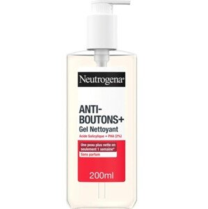NEUTROGENA ANTI-Boutons+ čisticí gel bez vůně - 200 ml