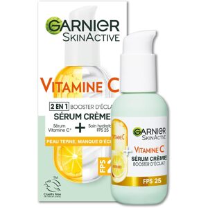 GARNIER Skin Active - 2-v-1 rozjasňující krémové sérum SPF 25, 50ml