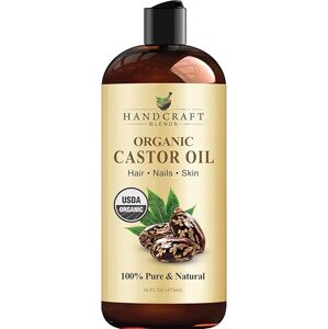 Handcraft Blends Organic Castor Oil  ricinový olej 473ml