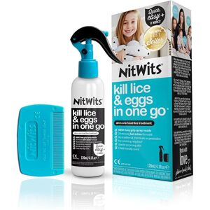 NitWits All-In-One sprej na vši, zabíjí hnidy a vajíčka,120ml
