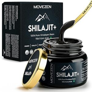 MOVEZEN Shilajit + přírodní energie, 100% čistý Shilajit z Himalájí, 30 g