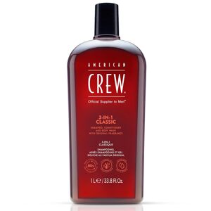 American Crew šampon, kondicionér a sprchový gel 3 v 1 na vlasy a tělo 250 ml