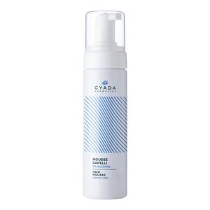 GYADA COSMETICS, Pěna na kudrnaté a hladké vlasy s objemem a účinkem proti krepatění, dodává vlasům lesk bez zacuchávání, 200 ml