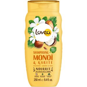 Lovea Šampon 250 ml s olejem Monoi a Karite pro suché a poškozené vlasy