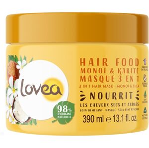 Lovea Monoï & Shea maska na vlasy 3 v 1 390 ml