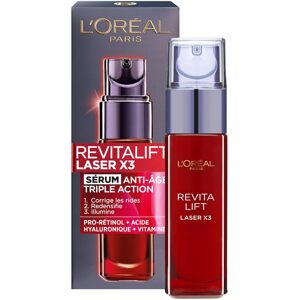 L'Oréal Paris Revitalift Laser X3 - Multikorekční sérum proti stárnutí obličeje s trojím účinkem 30 ml