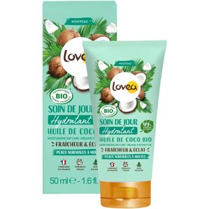 LOVEA - Hydratační denní krém na obličej - Organický kokosový olej 50 ml