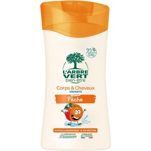 L’Arbre Vert L'Arbre Vert Well-being  na tělo a vlasy broskvová vůně pro děti 250 ml