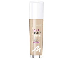 Manhattan Make-up 3 v 1 Easy Match Make-up, bezolejová báze 30.2 porcelán 30 ml