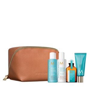 Moroccanoil Volume Travel Kit (šampon/kondicionér/olej/krém/taška)